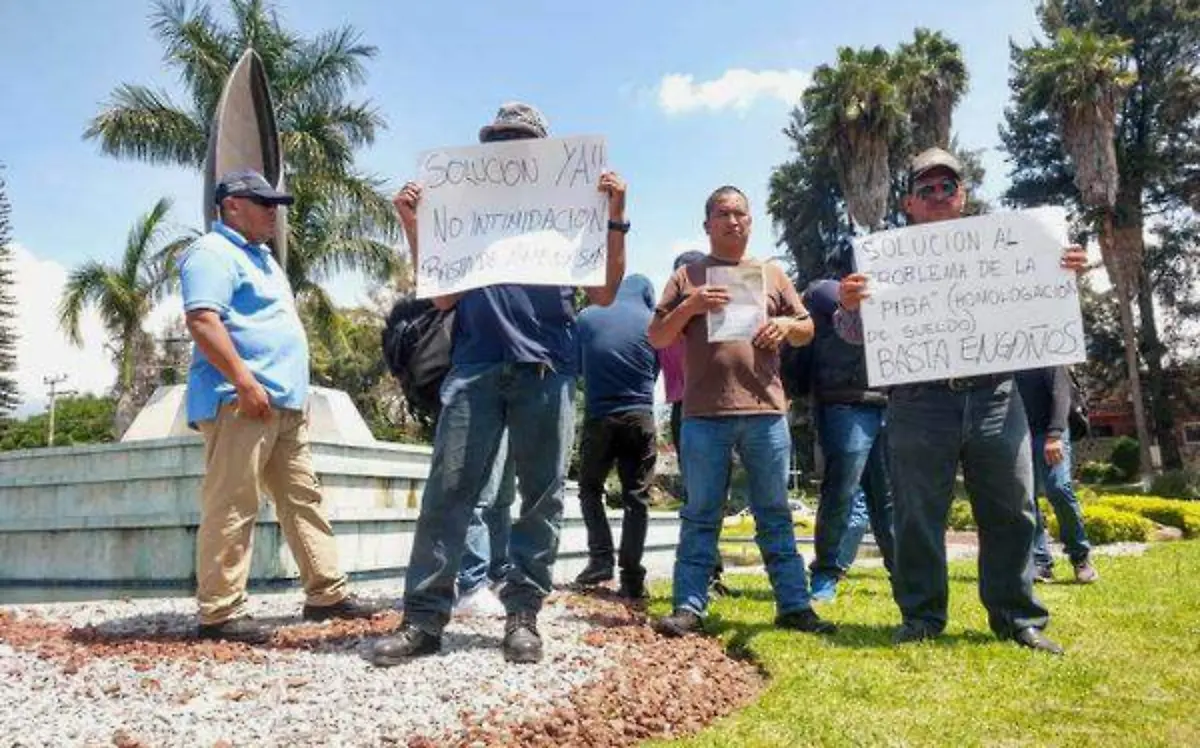 La protesta dejó libre la circulación vehicularFroylán Trujillo